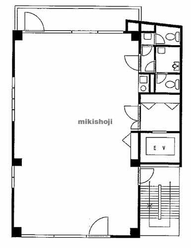 恵比寿のＳＨＩＢＡＴＡ　ＢＬＤ　Ⅲ 平面1