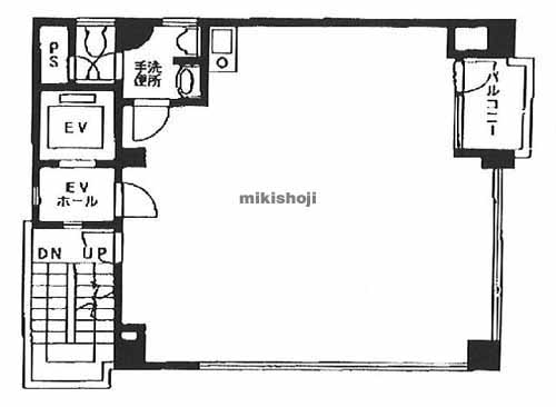 神田駿河台・神田猿楽町のＮＫビル 平面1