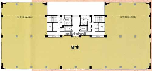 豊洲・枝川・青海・有明の住友不動産豊洲ビル 平面1