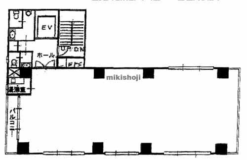 亀戸のイワハナビル 平面1