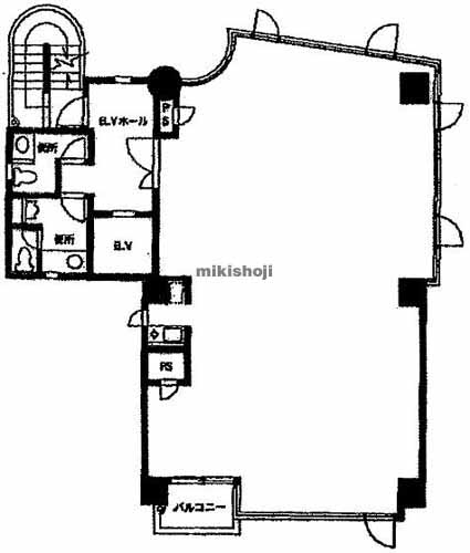 東の渋谷第２ＴＹビル 平面1