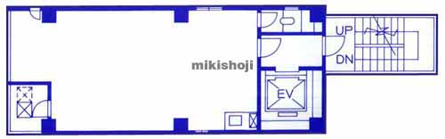 東上野の渡井ビル 平面1