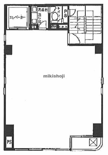 新川の飯田ビル 平面1