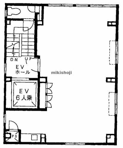 内神田の太陽ビル 平面1