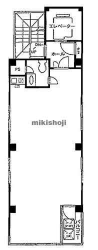 東神田のＫＫビル 平面1
