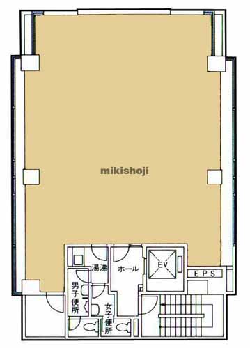 土屋ビル・渋谷 平面1