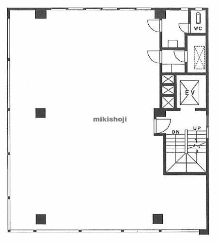銀座の銀座芦澤ビル 平面1