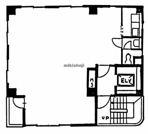 小島・鳥越・元浅草のクレストビル 平面1