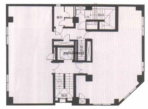 西新橋の橋場ビル 平面1