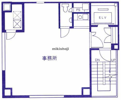 京橋の寺沢ビル 平面1