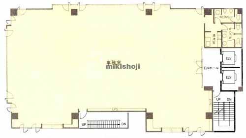 日本橋茅場町・兜町の日本橋ピアザビル 平面1