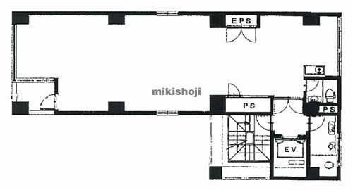 神田須田町の山崎須田町ビル 平面1