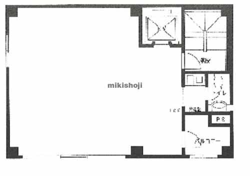 小伝馬町・大伝馬町のサンセイビル 平面1