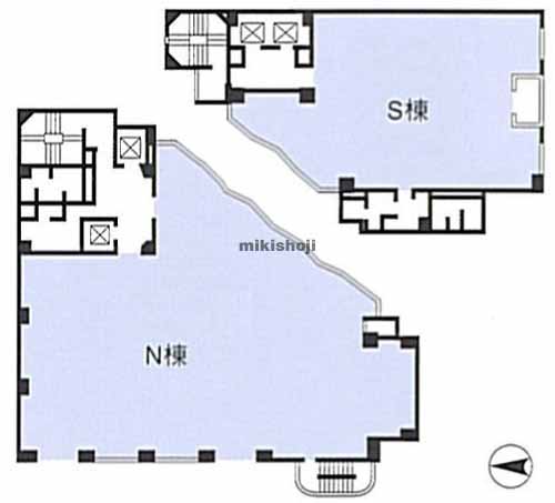 桜丘町のＮ．Ｅ．Ｓビル 平面1