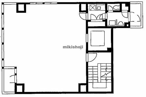１５６御苑ビル 平面1