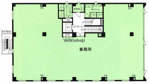 西新宿ミノシマビル 平面1