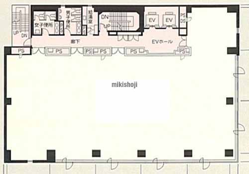 南大井のいちご大森ビル 平面1