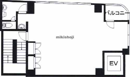 日本橋浜町のＪＰ浜町ビル 平面1