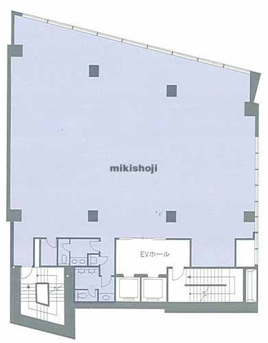 北新宿のダイヤフゲンビル 平面1