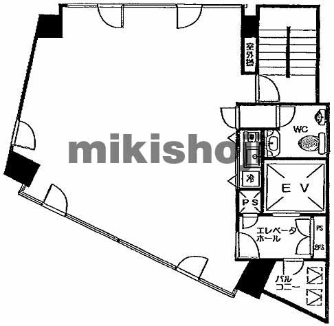 新川の５１０ビル 平面1