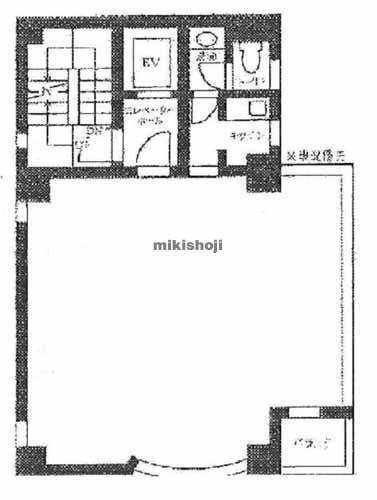 湯島のユシマレミエビル 平面1