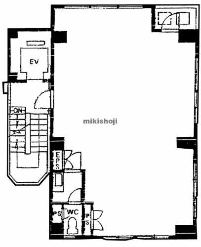 恵比寿の恵比寿Ｋビル 平面1