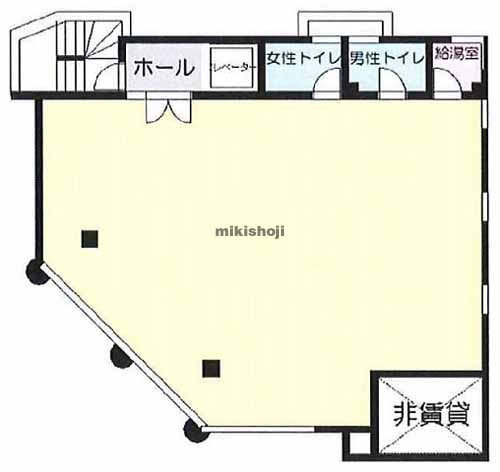 亀戸の田中商事（株）Ｚビル 平面1