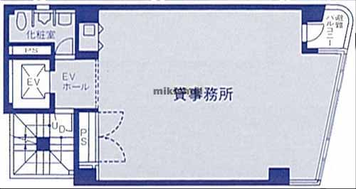 岩本町・神田岩本町のＪＰ－ＢＡＳＥ神田 平面1