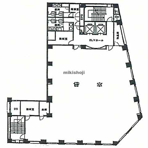 新宿・歌舞伎町の京王新宿３２１ビル 平面1