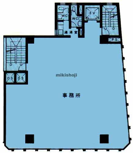 銀座の第２寿ビル 平面1