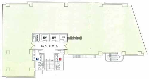 芝公園の住友不動産ランドマークプラザ 平面1