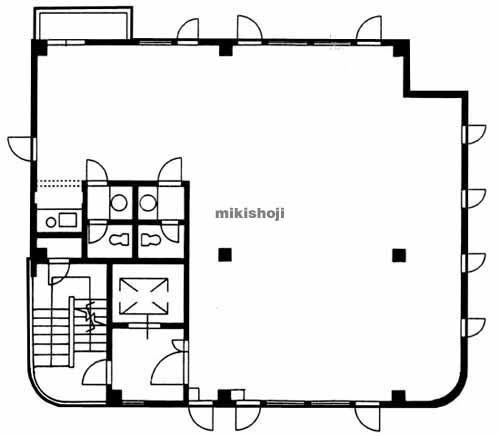 白山の赤池ビル 平面1