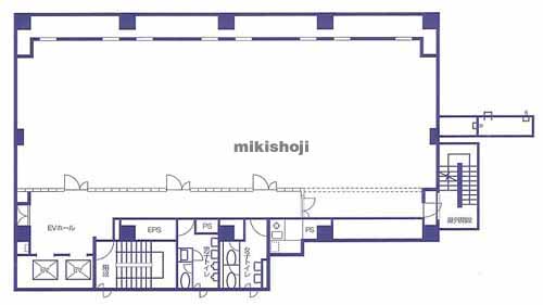 戸越・平塚・仲伸のマツモト・スバルビル 平面1