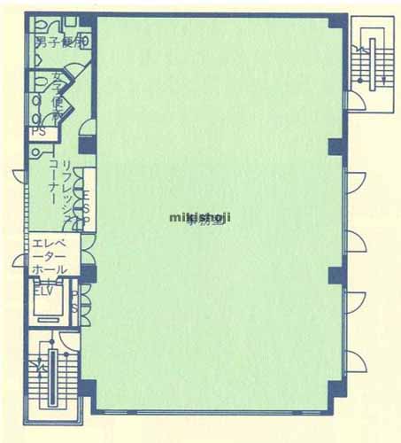 木場のＭＲ木場ビル 平面1