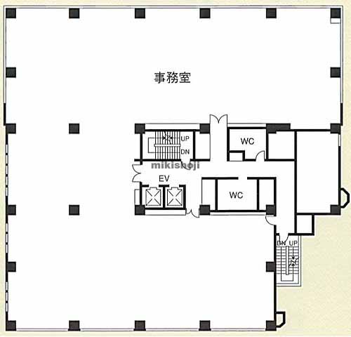 南大塚・北大塚の日本綜合地所大塚ビル 平面1