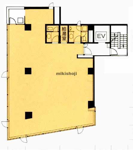 日本橋箱崎町・中洲のＡＣＮ日本橋ビル 平面1