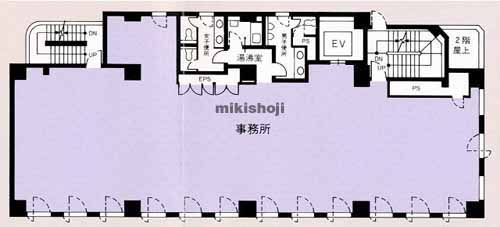 白金・白金台の白金台ビル 平面1