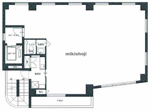 神泉町の渋谷ＹＴビル０２ 平面1