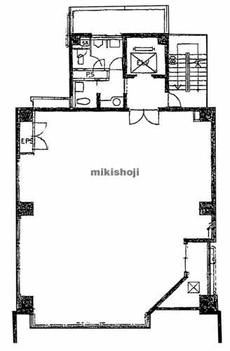 赤坂伊藤ビル 平面1