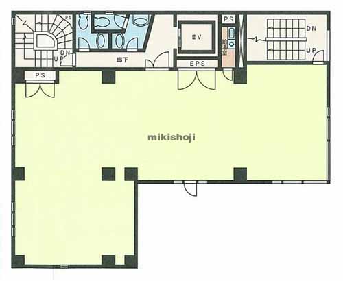 日暮里コミュニティビル 平面1