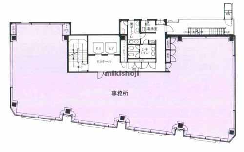 東上野の東上野センタービル 平面1
