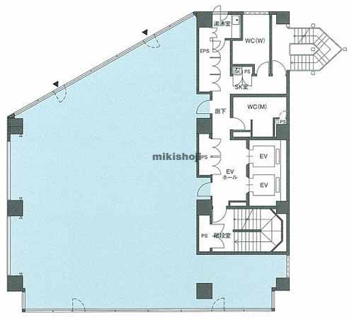 目白台・関口の東宝江戸川橋ビル 平面1