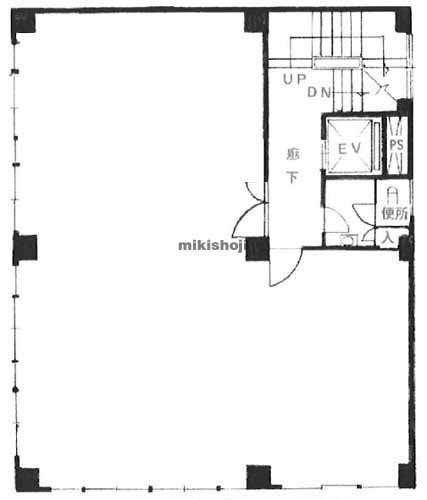 新橋の中村ビル 平面1