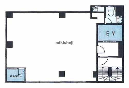 日本橋馬喰町・横山町のホリーズ日本橋ビル 平面1