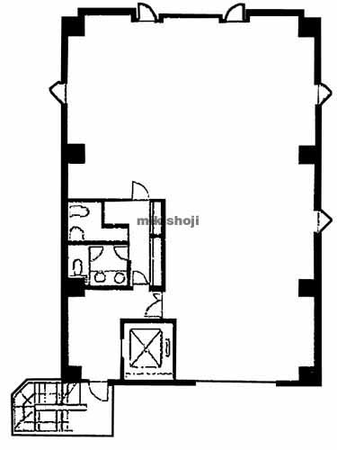 桜新町・用賀の真成ビル 平面1
