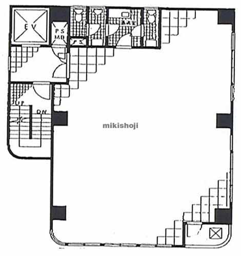 南大井のＥＢＵＣＨＩビル 平面1