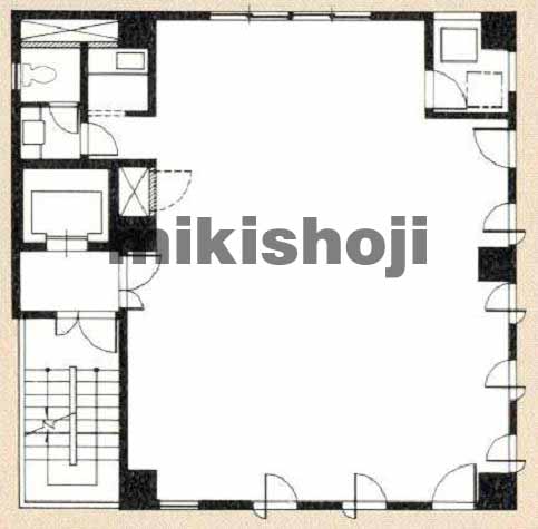 入船・新富のＡＺ　Ｇｉｎｚａ　Ｅａｓｔ 平面1