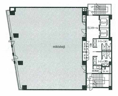 神宮前の原宿ソフィアビル 平面1