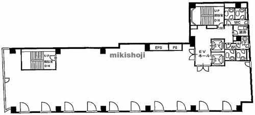 新橋のパークプレイス 平面1
