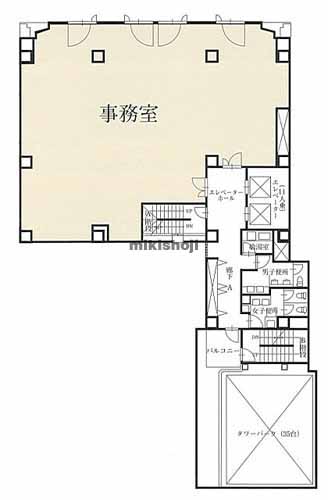 南平台町のいちご南平台ビル 平面1